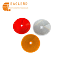 Road safety round plastic reflective reflectors for driveway 