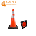Reflective Soft PVC Traffic Cone for traffic safety