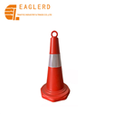 75cm Safety Reflective Sand Filled PE Traffic Cone