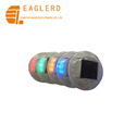 6PCS LED Colorful Plastic Round LED Solar Road Stud
