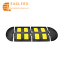 500*500*55mm Rubber Speed Bump for Road Safety