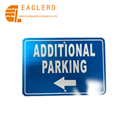Rectangle additional parking aluminum traffic sign with reflective sheeting