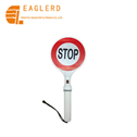 Handheld traffic warning stop sign