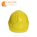 Yellow color safety helmet for worker