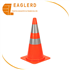 75cm all red European standard pvc traffc cone 